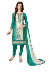 Get Embroidery Nivah Brand Unstitch Suit At Retail