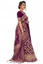 Get Jacquard Art Silk Saree By Nivah Brand thumb 3