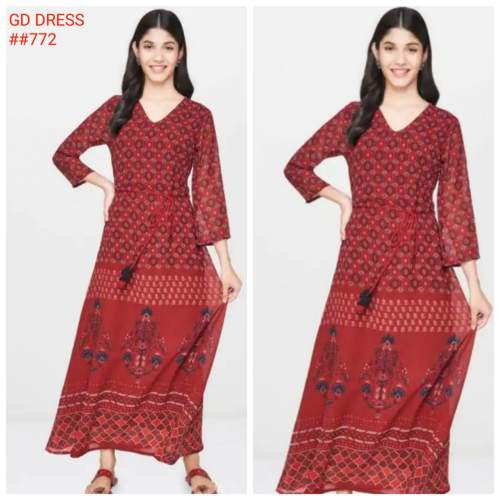 long anarkali kurti