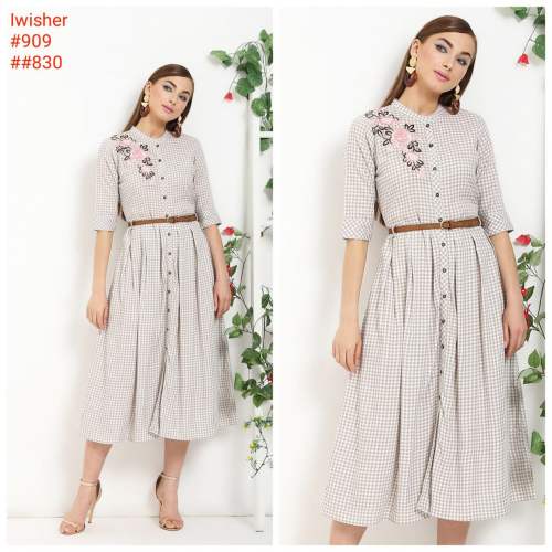 white western kurti