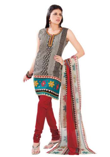 cotton printed salwar top by Posh Creation