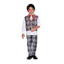 Boys Party Wear Check Suits thumb 1