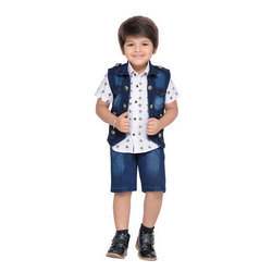 Kids Boys Waistcoat And Shorts