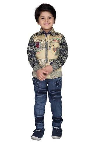 Kids Shirt And Jeans Set For Boys
