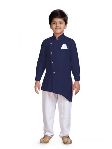 Stylish Kids Cotton Kurta With Pyjama