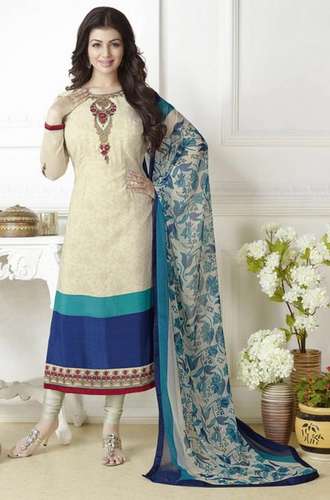 Crepe casual wear suit