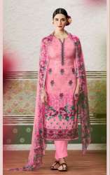 Trendy pink color salwar kameez