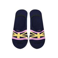   Printed Slip On Padding Socks