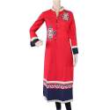Printed Cotton Kurti thumb 3