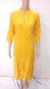 Daily wear Plain Rayon Kurti  thumb 2