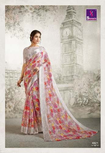 Casual Printed Sarees
