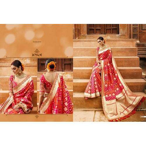 Ladies Red Colors Traditional Sarees