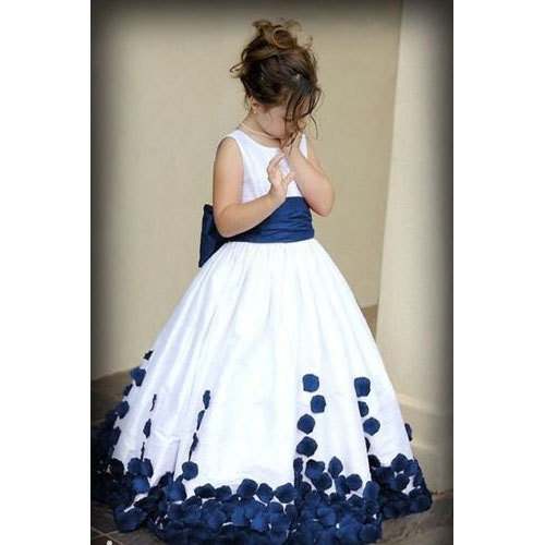 baby Kids Party Wear Gown by Kanik Fashions