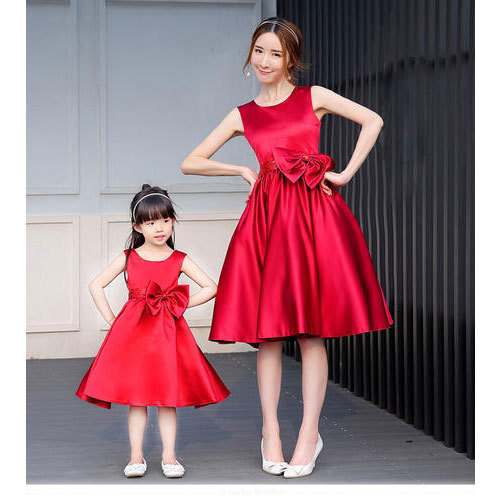 Mother Daughter Matching Dress