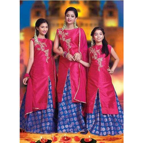 Mother Daughter Wedding Dress by Kanik Fashions