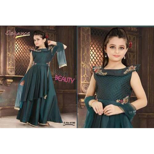 wedding party wear gown for kids by Elegance