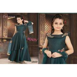 wedding party wear gown for kids