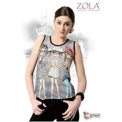 Fancy Sleeveless Top