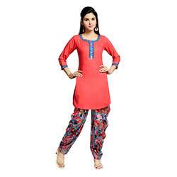 printed patiyala suits