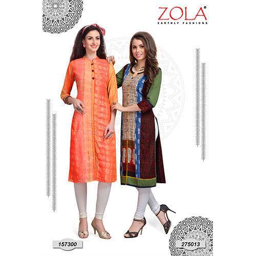 Zola Casual Wear Kurti  by Pragati Fashions Pvt Ltd