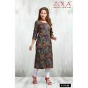 Zola Sea Green Casual Kurti