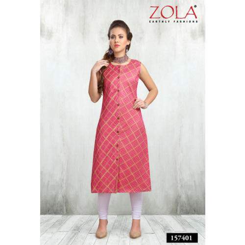 Zola Sleeveless Designer Kurti by Pragati Fashions Pvt Ltd