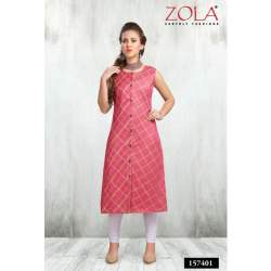 Zola Sleeveless Designer Kurti