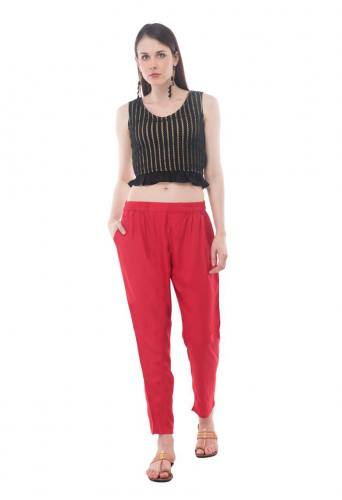 Cotton Lycra Stretchable pants