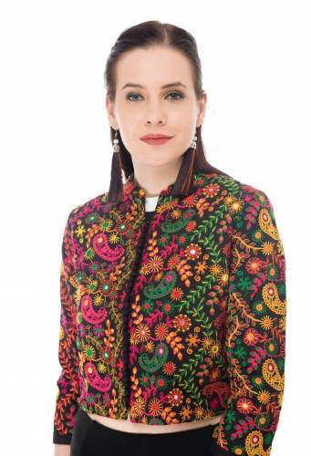 Designer Embroidered jacket by Prana