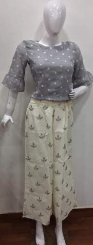 Fancy Plazo Top for Girls