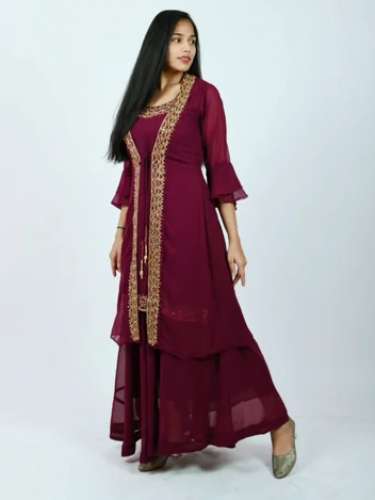 Designer Sharara Suit for Ladies  by Sam Fashion
