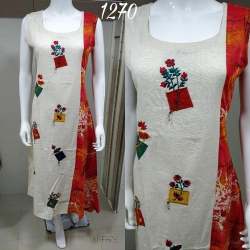 Cotton fancy kurti