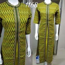 Pack neck fancy designer kurti