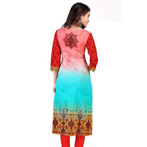 Designer Printed Ladies Kurti