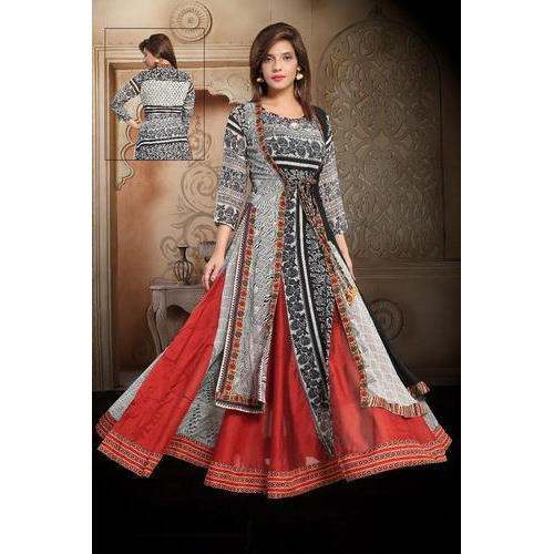 Anarkali style kurti