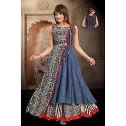 Sleeveless designer kurti