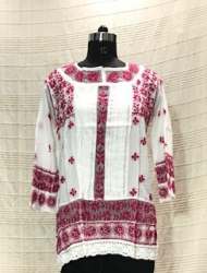 Ladies Cotton Ethnic Handmade Kurtis