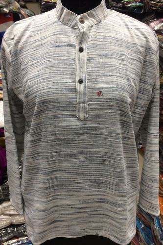 Mens Khadi Cotton Kurta by Gujral Fashion