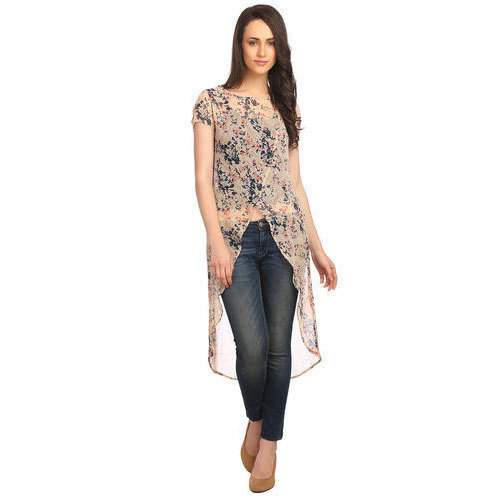 Girls Printed Long Top