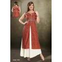 Ladies party wear sleeve less kurti
