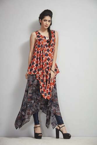 Digital printed kurti 