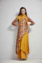 Double layer designer kurti