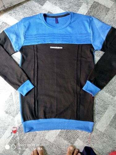blue plain t shirt by Made Smart