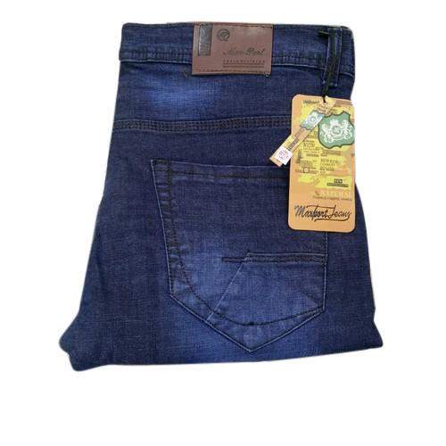 dark blue jeans