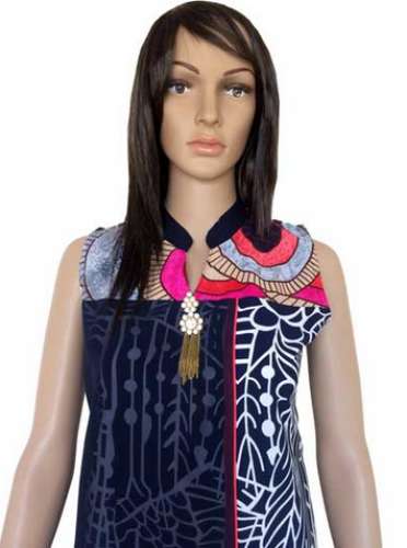 Casual wear Chiffon Printed Kurti