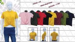 Fancy Girls T shirt with Front Knot