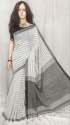 Formal Wear Checks Design Handloom Saree thumb 1
