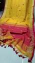 Linen Handloom Saree thumb 1