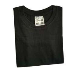 black plain t shirt