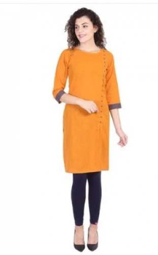 Women Casual Straight Kurta by Vihaan Impex